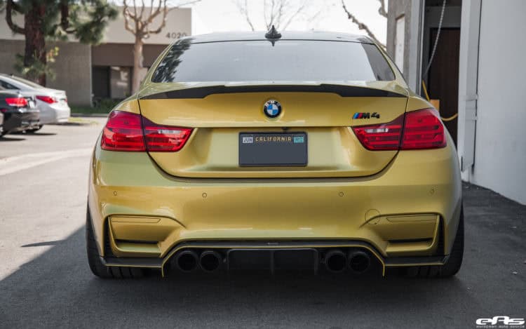 Austin Yellow BMW M4