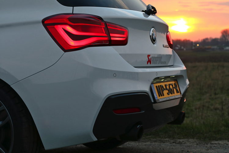 BMW M140i with Akrapovic Evolution Exhaust sounds mean
