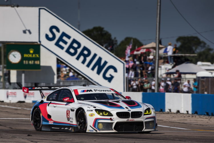 Sixth place for the no. 25 BMW M6 GTLM at Sebring