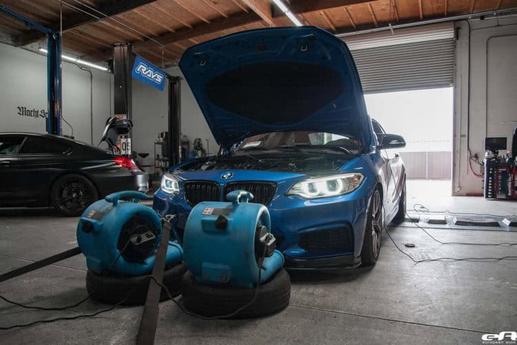 Estoril Blue M240i With Dinan, M Performance And Custom Wheels
