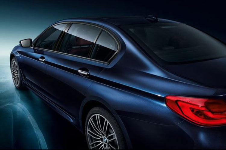 This is the new BMW 5-Series Li long wheelbase
