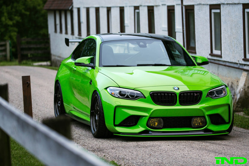 IND delivers a hot, green BMW M2 Coupe