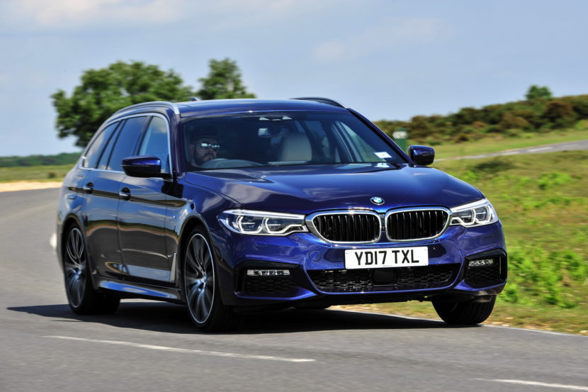 Video: BMW 5 Series Touring LCI spotted testing, debut imminent