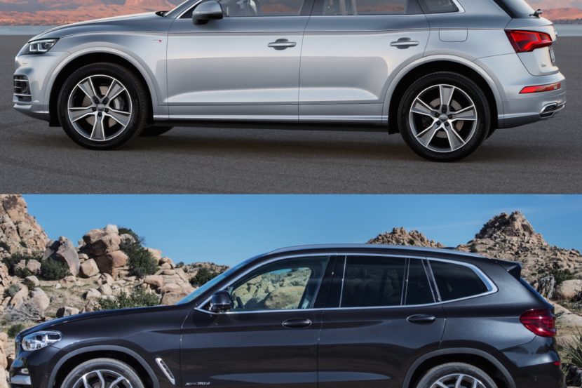 Photo Comparison: G01 BMW X3 xDrive30ivs Audi Q5 2.0T