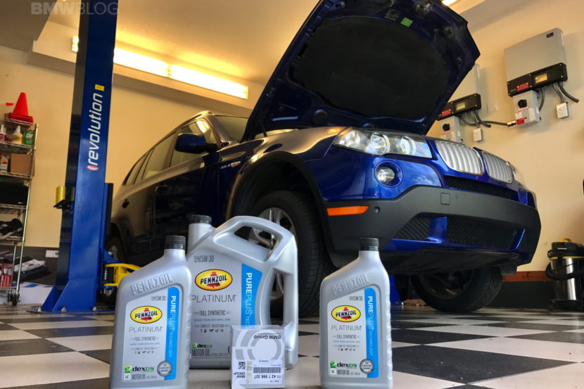 DIY Oil Change: 2007 BMW X3 3.0si