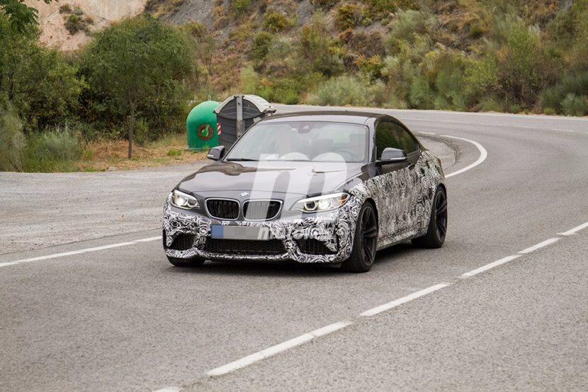 Upcoming BMW M2 CS spotted in Spain