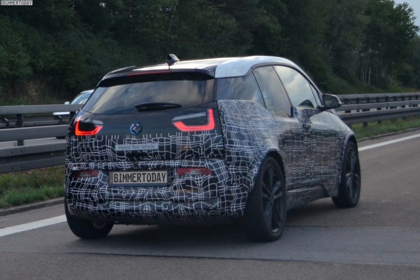 2018 BMW i3 S seen on the Autobahn