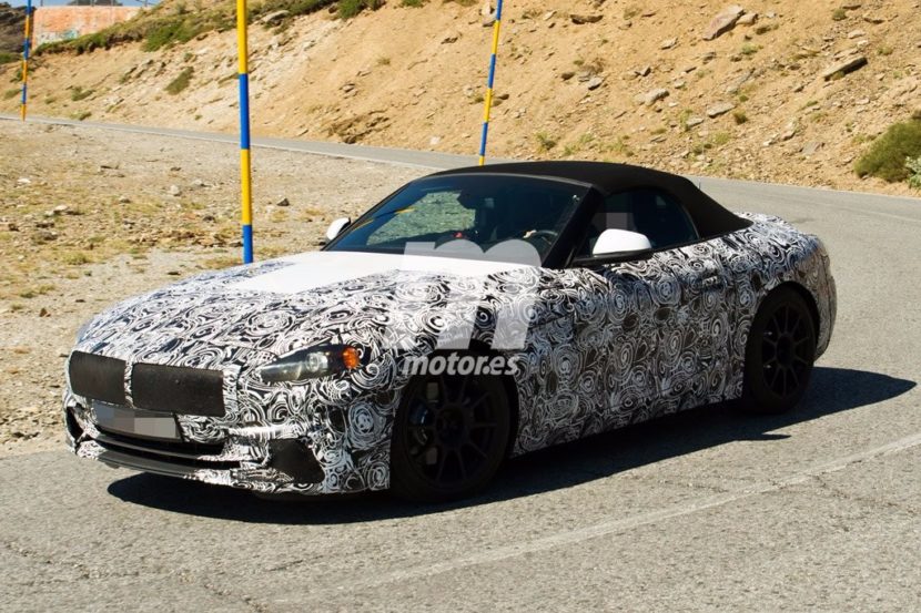 2019 BMW Z4 M Sport Package seen in Spain