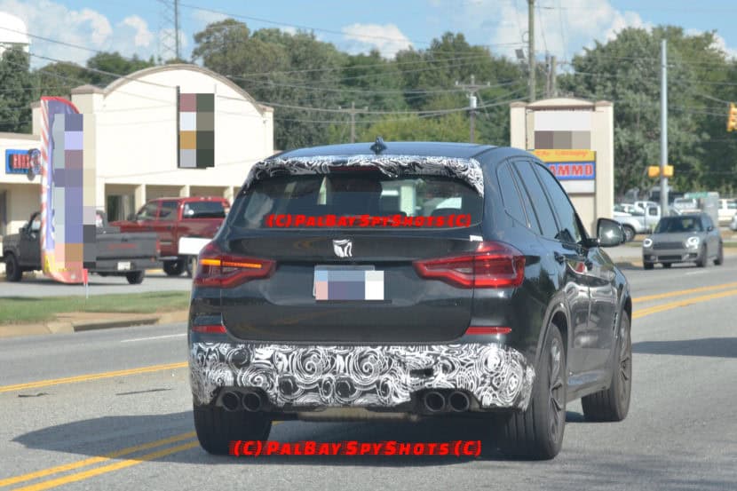 SPIED: BMW X3 M caught wearing very little camo