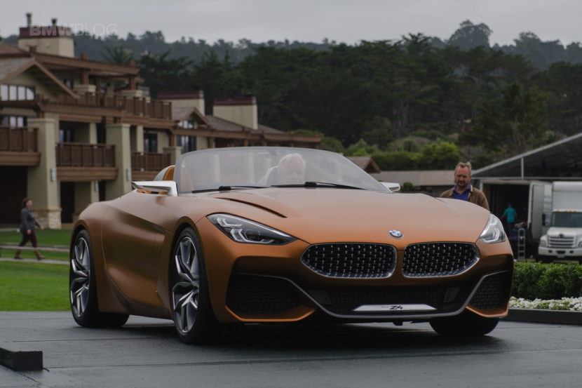 New BMW Z4 to be unveiled at the 2018 Pebble Beach Concours d’Elegance