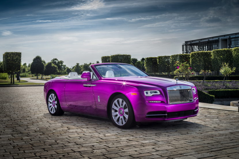 Rolls-Royce “Dawn in Fuxia” unveiled at Pebble Beach