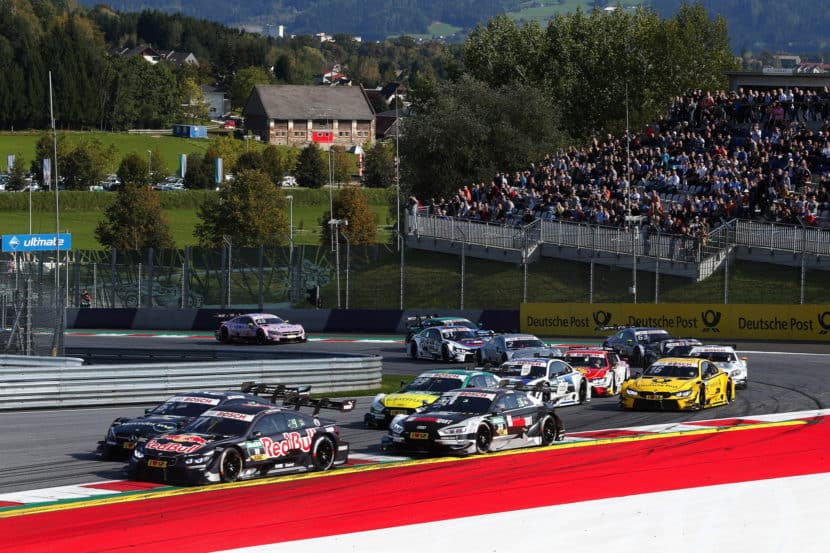 Three BMW M4 DTMs in the points at the Red Bull Ring