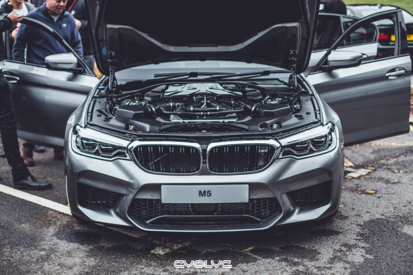 F90 BMW M5 in Donington Grey Metallic looks stunning