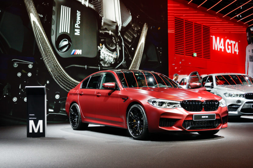 2017 Frankfurt Auto Show: BMW M5 “First Edition” Frozen Dark Red Metallic