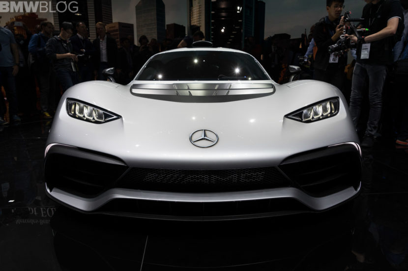 2017 Frankfurt Auto Show: Mercedes-AMG Project ONE with over 1,000 hp
