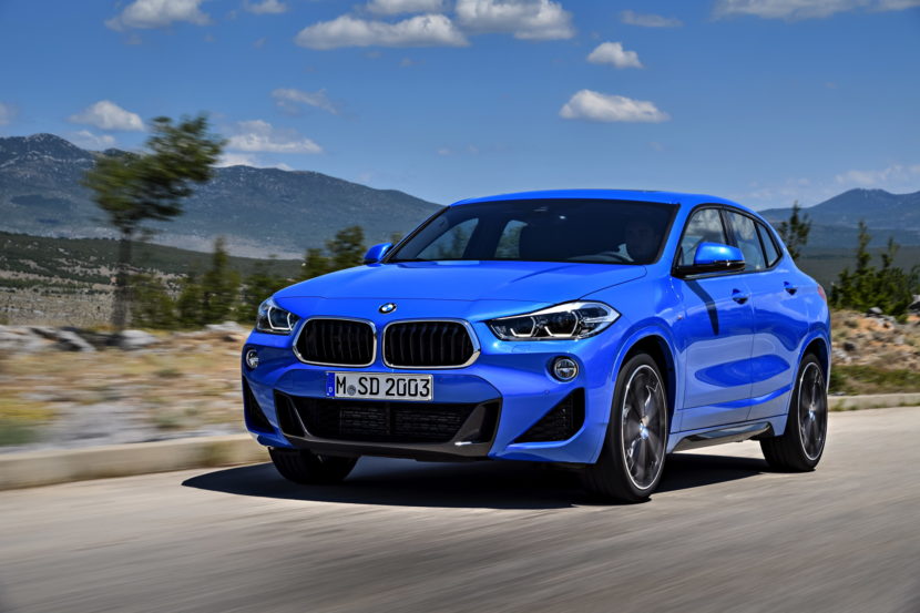 First videos of the new BMW X2