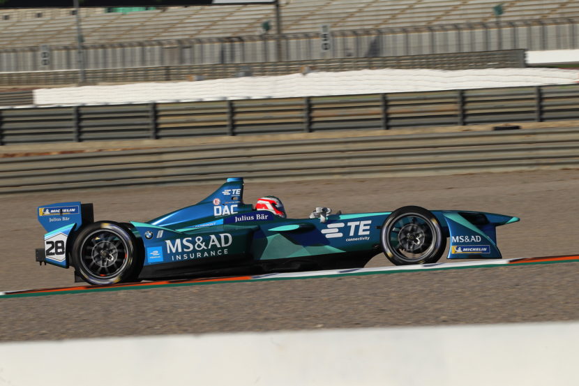 MS&AD Andretti and BMW test in Valencia for Formula E championship