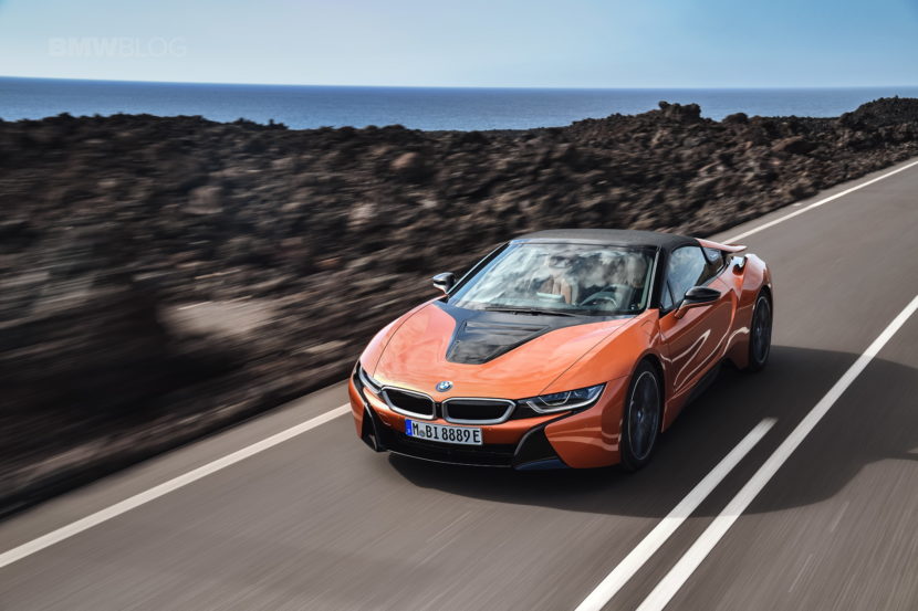 WORLD PREMIERE: BMW i8 Roadster — The Future Goes Topless