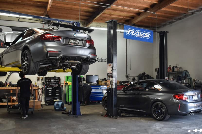 Mineral Gray BMW M2 Gets M Performance Parts and Coilovers Installed