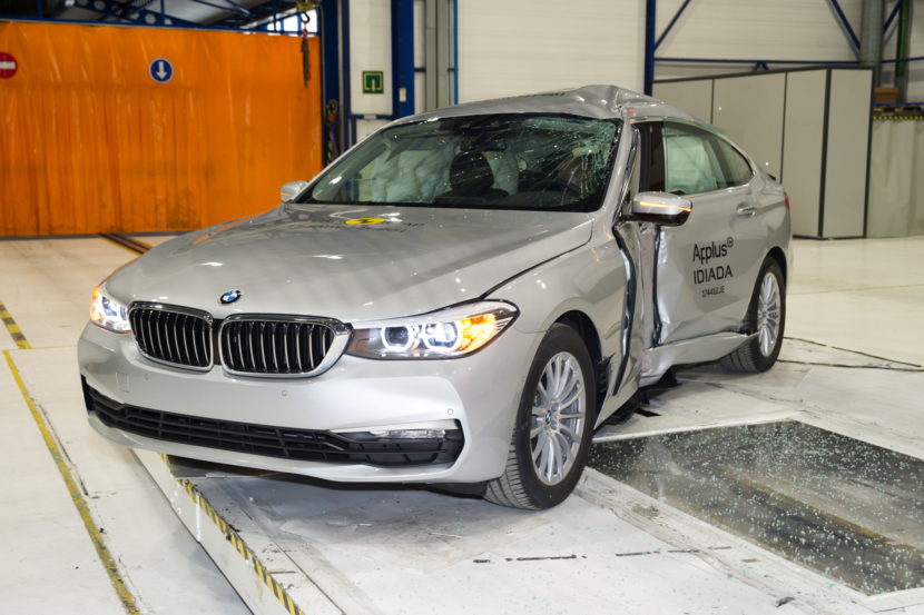 Euro NCAP crash test: 5 stars for the BMW 6 Series GT