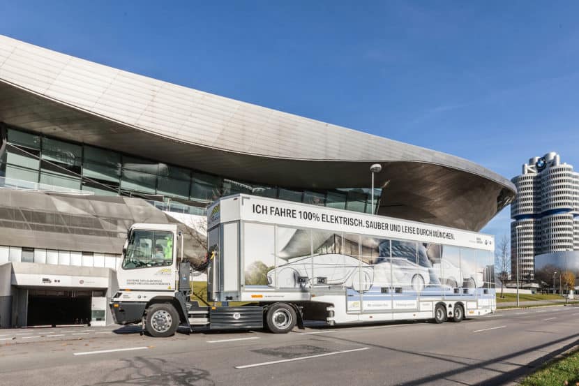BMW Already Using Three Electric Trucks for Its Munich Plant