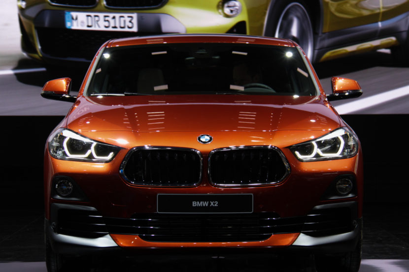 2018 Detroit Auto Show: BMW X2 in Sunset Orange
