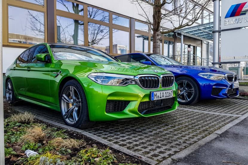 These colors should be available on the F90 BMW M5 to begin with