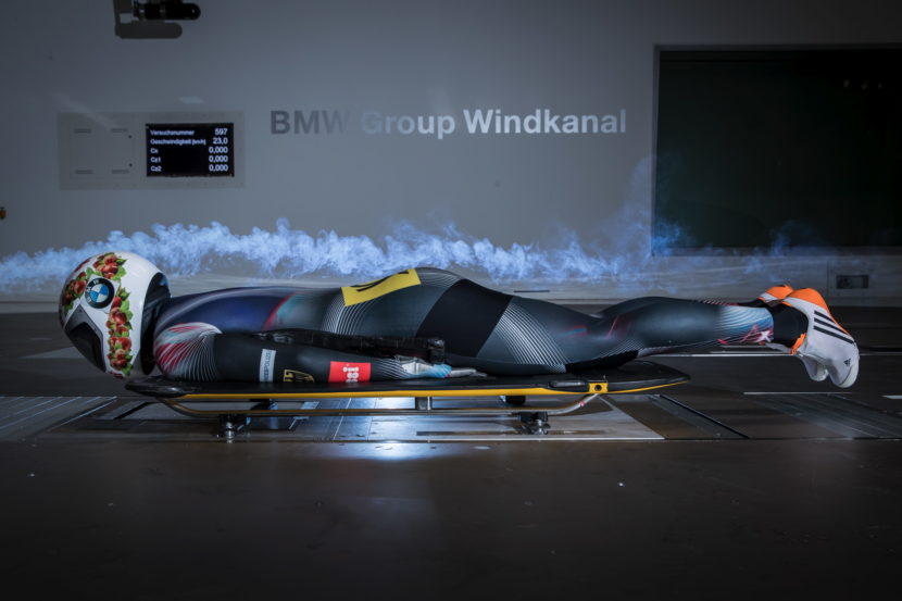 BMW wind tunnel helps athletes become faster in the Olympics