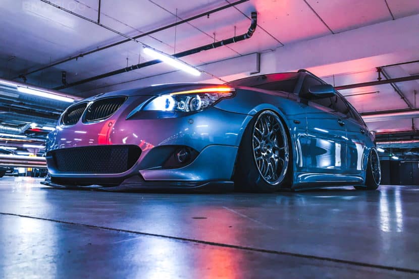 How low can you go?! Bagged BMW E61 530d