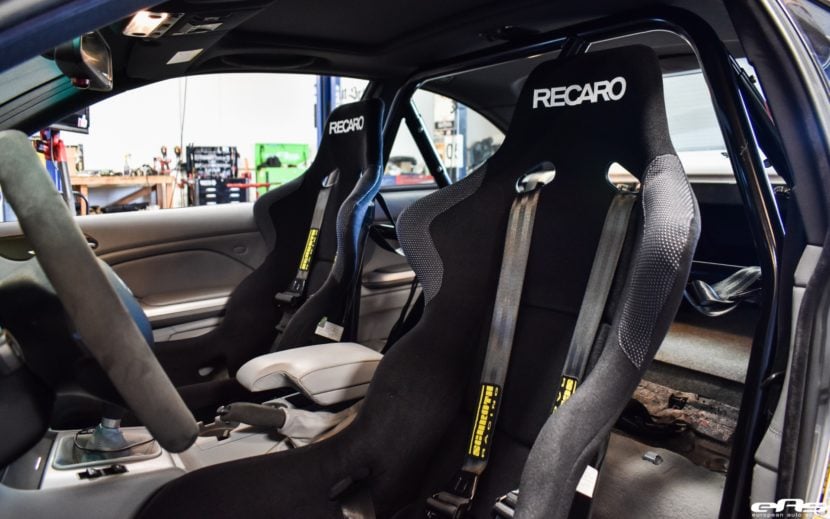 Silver Gray BMW E46 M4 Gets Recaro Profi SPG Bucket Seats At European Auto Source