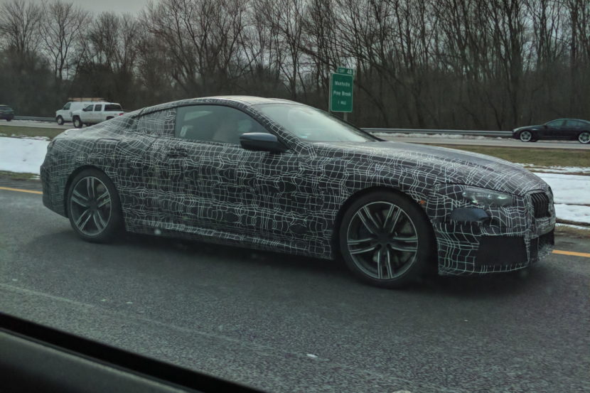 Upcoming BMW 8 Series Coupe spotted in New Jersey