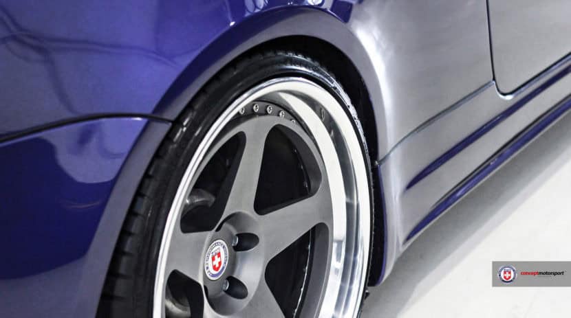 Interlagos Blue BMW E63 with HRE Classic 305 Wheels