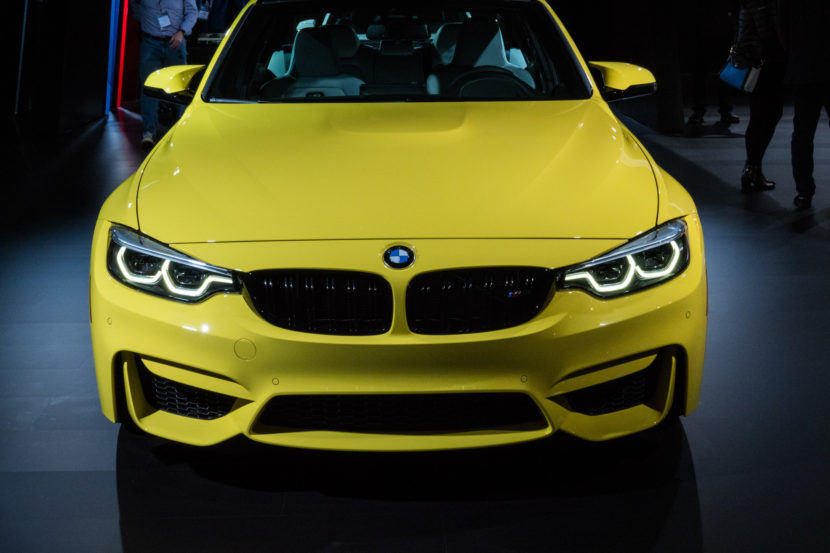 2018 NYIAS: BMW M3 in Dakar Yellow