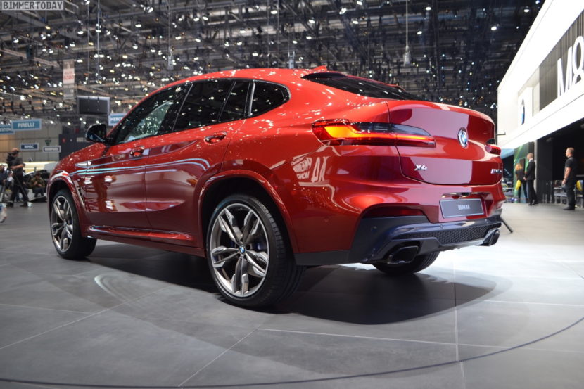 2018 Geneva Motor Show: New BMW X4 in Flamenco Red