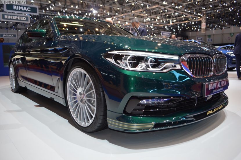 2018 Geneva: BMW ALPINA D5 S  in Alpina Green looks stunning