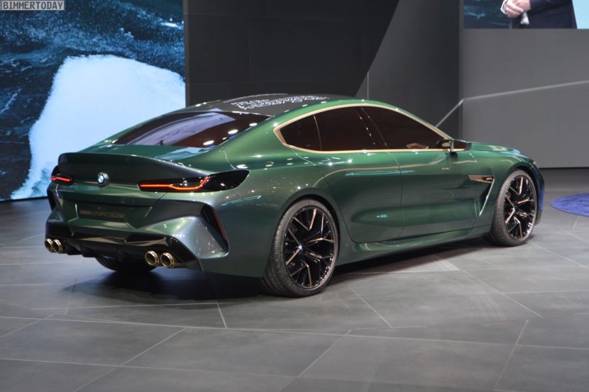 BMW Concept M8 Gran Coupe – First Videos