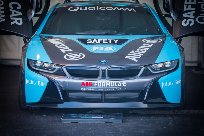 BMW i8 Safety Car goes to Rome for Formula E race