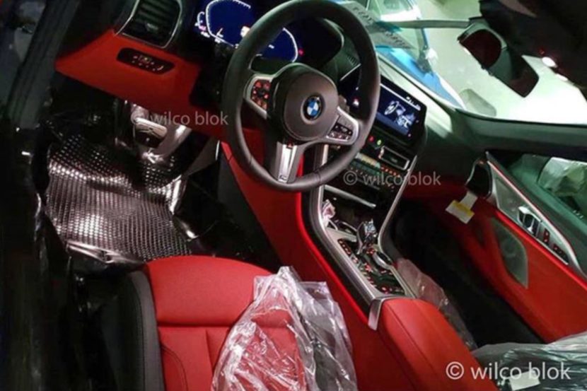 LEAKED: BMW 8 Series Interior caught without camo