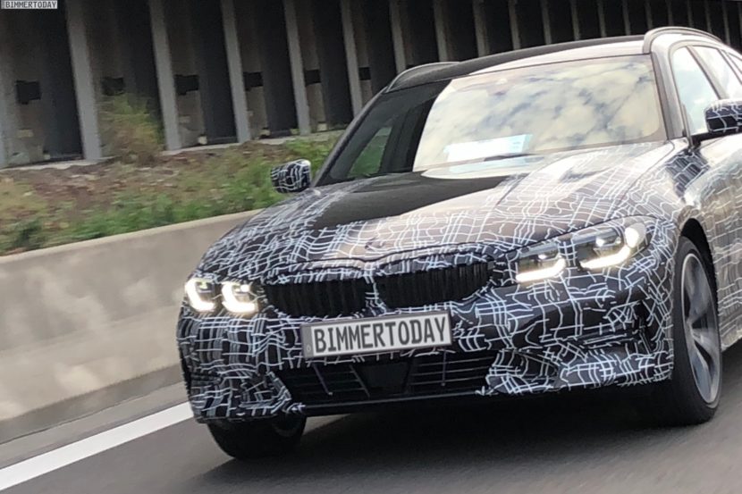 SPIED: G21 BMW 3 Series Touring caught testing