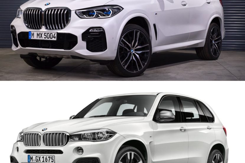Photo Comparison: F15 BMW X5 vs G05 BMW X5
