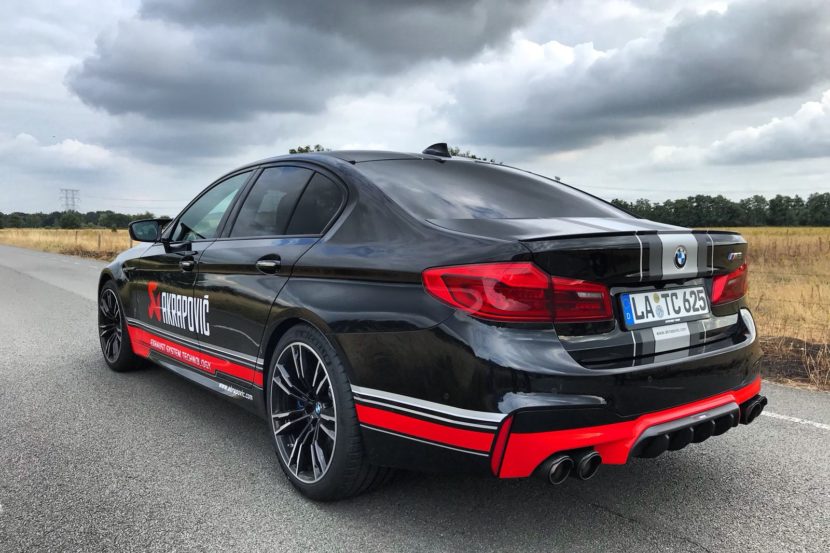 Akrapovic teases its upcoming exhaust for the F90 BMW M5