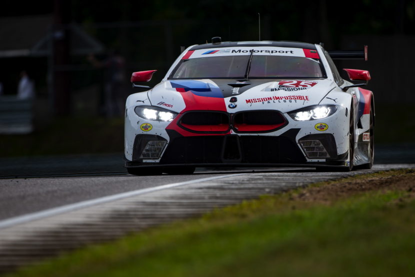 BMW M8 GTE finishes 7th and 8th at Lime Rock