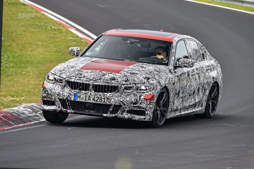 Video: 2019 BMW 3 Series Prototype on the Nurburgring
