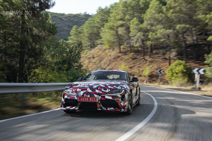 Listen to the BMW Z4 M40i, err… Toyota Supra straight-six