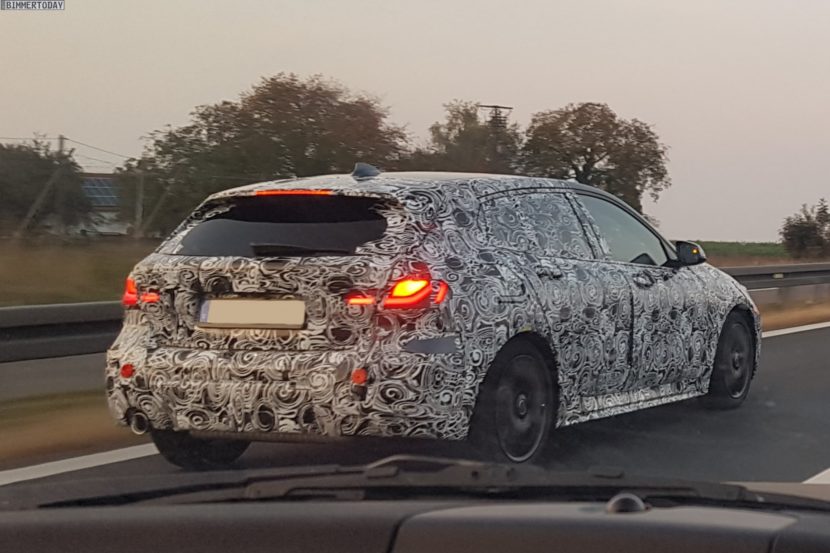 SPIED: BMW 1 Series Hatchback caught on car carrier