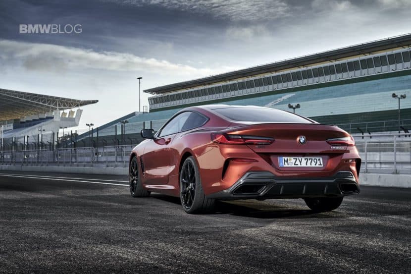 BMW Motorsport Driver Philipp Eng tracking the BMW M850i Coupe