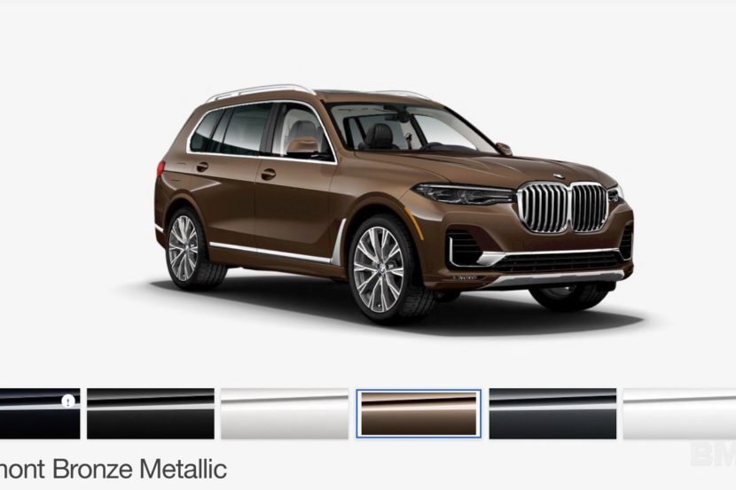 Build your own BMW X7 on today!