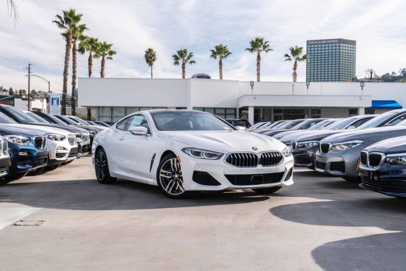 New BMW M850i Coupe looks stunning in Alpine White