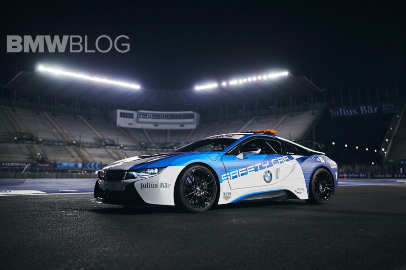 Exclusive photos of the refreshed BMW i8 Safety Car