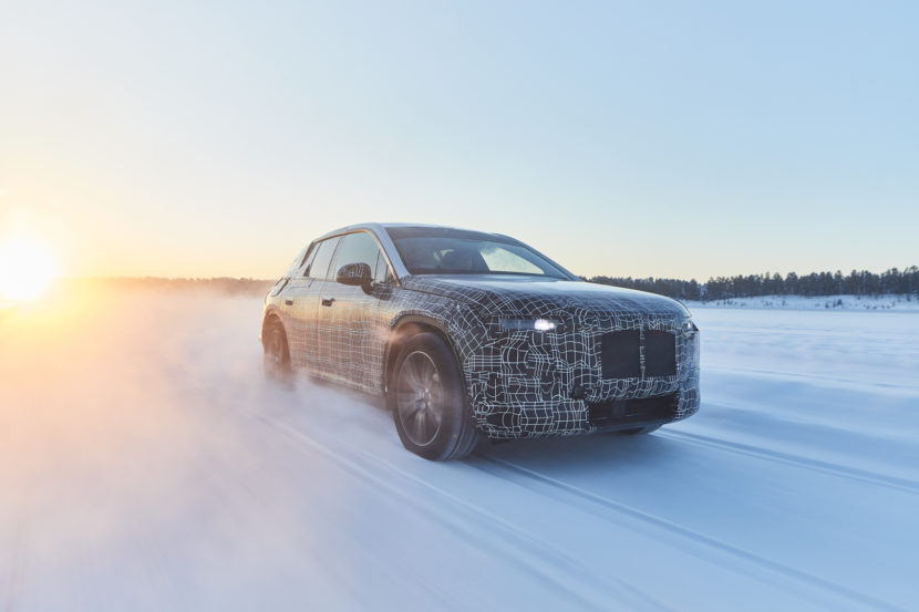 SPIED: BMW iNEXT caught playing in the snow